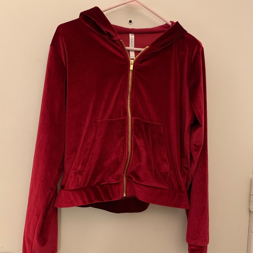 Women’s Fabletics zip up hoodie size small